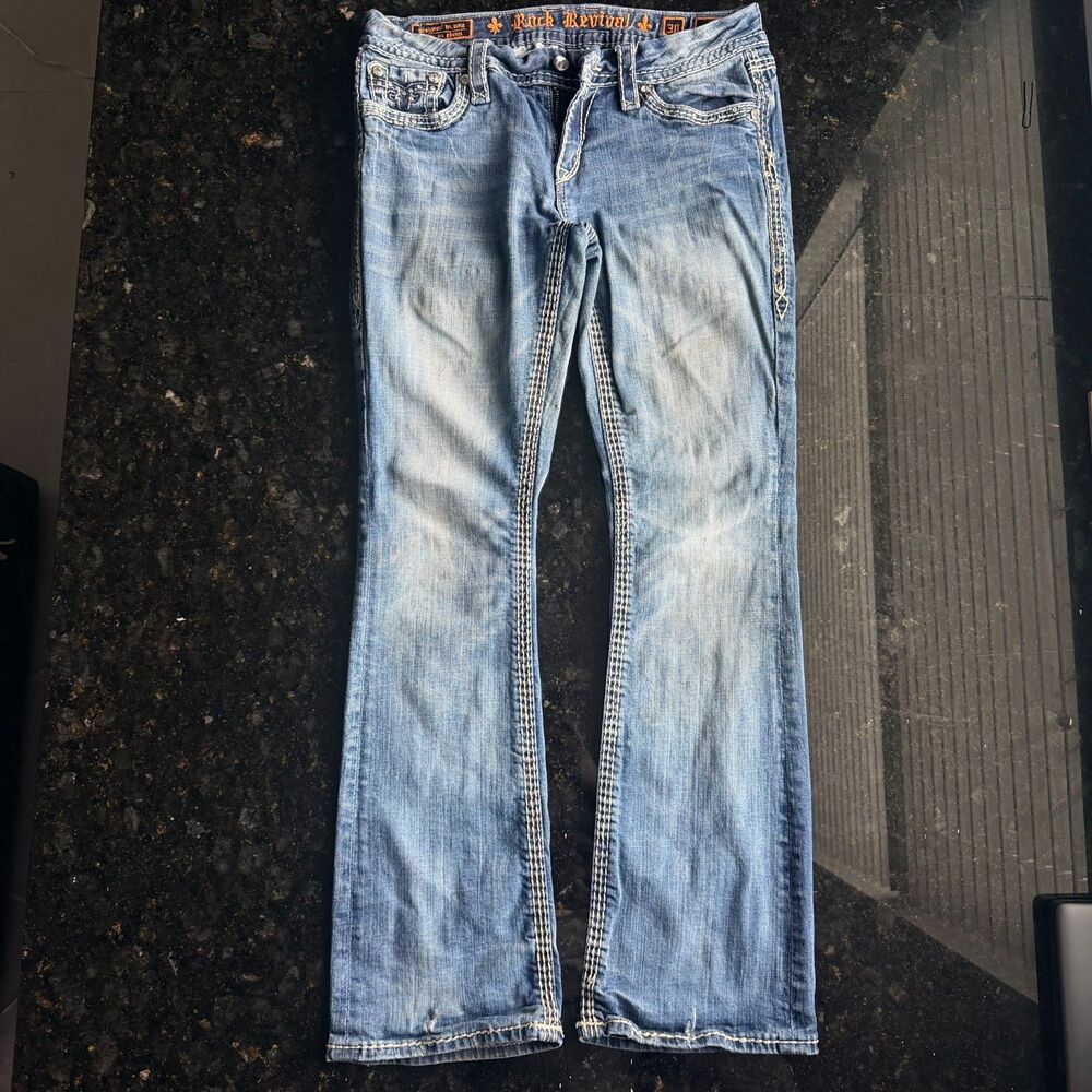 Rock Revival Kai Bootcut Jeans Womens 30 / Large Y2K